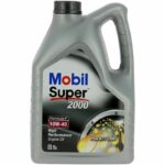 Engine oil can - MOBIL - S2000 10W40 Formula-P - 5 L - 4 seasons
