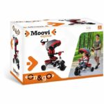 MONDO Convertible and foldable evolutionary tricycle with rotating seat - On & Go Moovi Explore - Red - 12 months and more - Image 4