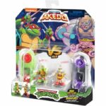 Raphael vs Rocksteady Figures - Akedo - Moose Toys - Image 2