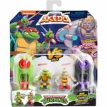 Raphael vs Rocksteady Figures - Akedo - Moose Toys