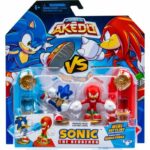 Sonic vs Knuckles Figure Duo - MOOSE TOYS - AKEDO - Quick Battle Pack, 2 Figures and Controllers Included