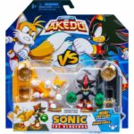 Tails vs Shadow Figure Duo - MOOSE TOYS - AKEDO - Quick Battle Pack, 2 Figures and Controllers Included