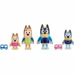 Miniature figurines - MOOSE TOYS - The family at the Beach (4 figurines) - Bluey - Image 2