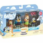 Miniature figurines - MOOSE TOYS - The family at the Beach (4 figurines) - Bluey - Image 4
