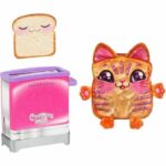 Toasty Treatz - MOOSE TOYS - COOKEEZ MAKERY - Scented plush toy in the shape of a toast, interactive toaster, Random plush model