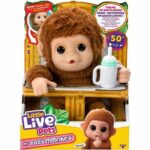 My Baby Monkey - MOOSE TOYS - LITTLE LIVE PETS - Interactive monkey with accessories