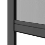 Window mosquito net L125 x H145 cm in anthracite grey aluminium - Can be cut to size in width and height - Image 4