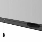 Window mosquito net L125 x H145 cm in anthracite grey aluminium - Can be cut to size in width and height - Image 5