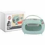 Transport box - M PETS - SIXTIES Classic - Handle - Backpack - Rear opening - 5 kg max - Blue