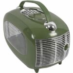 Transport box - M PETS - SIXTIES Classic - Handle - Shoulder strap - Side opening - 5 kg max - Green - Image 5