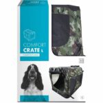 Transport crate - M PETS - COMFORT CRATE L - Camouflage - Foldable - Metal frame - Ventilation grilles - Image 4