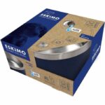 Bowl - M PETS - ESKIMO - Double wall 2 L - Blue - Stainless steel, non-slip, odorless, rustproof, washable - Image 2