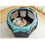 Octagonal Puppy Pen L - 115 x 110 x 66 cm - Folded size: 70 x 61 cm