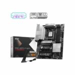 Motherboard - MSI - PRO X870-P WIFI - Wi-Fi 7, PCIe Gen5, EZ M.2 Shield Frozr II, silver