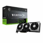 Graphics card - MSI - GeForce RTX 5070 Ti VENTUS 3X OC - 16 GB