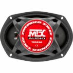 MTX TX669C Coaxial speakers 16x23cm 6x9 2-way 120W RMS 4O aluminum chassis neodymium tweeter silk dome coil TSV TIL - Image 3