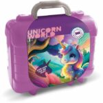 Travel Set – MULTIPRINT – 42978 – 5 Unicorn stamps, 10 pencils