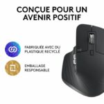 Logitech - Wireless Mouse - MX Master 3S Performance, Ergonomic - Graphite - Image 5