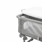 NANIA Gray Cododo bed adjustable 5 heights possible - mattress 4 cm - Image 4