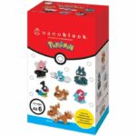 6-Piece Brick Figure Set - BANDAI - NANOBLOCK - Normal Type Pokémon Pack - Image 2