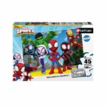 Spidey and friends puzzle 45 pieces - Cartoons and comics - NATHAN - From 5 years old