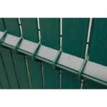 Privacy screen slat kit - GREEN - For rigid fence panel - 4/5 privacy - 1.225 x 2.50 m - Green - Image 3