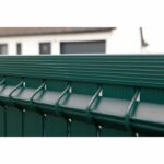 Privacy screen slat kit - GREEN - For rigid fence panel - 4/5 privacy - 1.225 x 2.50 m - Green - Image 4