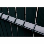 Privacy screen slat kit - NATURE - For rigid fence panel - 4/5 privacy - 1.225 x 2.50 m - Black - Image 3