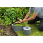 Nature Garden Border - Polyethylene - Thickness 3 mm - Gray - H7.5 cm x 10 m - Image 5