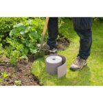 NATURE Polypropylene garden border - Thickness 3 mm - H 15 cm x 10 m - Beige taupe - Image 6
