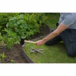 Nature sachet of 10 anchors for polypropylene garden border - H 26.7 x 1.9 x 1.8 cm - beige taupe - Image 3