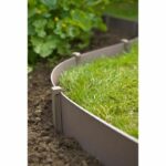 Nature sachet of 10 anchors for polypropylene garden border - H 26.7 x 1.9 x 1.8 cm - beige taupe - Image 4