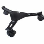 NATURE Roller shelf for extendable plants - Black metal - H6 x 27/37 x 27/37 cm - Image 5