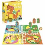 Board game - NATHAN - Ludo game - Great classic, original illustrations