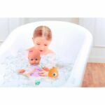 Baby doll and her fish - GPTOYS - NENUCO - My first bath - NFN88 - 35 cm - From 10 months - Image 3