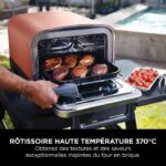 NINJA 8-in-1 Electric Pizza Oven - Woodfire - OO101EU - Pro-heat plate - Pizza stone - 6 settings - Image 4
