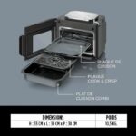 Combi Multicooker, Oven and Oil-Free Fryer - NINJA - SFP700EU - 12-in-1 - 1780 W - Grey – Bild 5