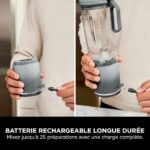 NINJA Blast Max Portable Blender - BC251EULD - 530 ml bowl - 2h battery life - cordless - BPA-free - silver - Image 2