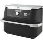 Oil-free fryer - NINJA - AF500EU - Foodi Flex - 10.4 L - 32.7 x 49.6 x 31.6 cm - Black - Image 2