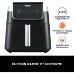 Deep Fryer - NINJA - Max AF180EU - 2000 W - Black - Variable Temperature - Timer - Image 4