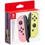 Pair of Pastel & Pastel Pastel Joy-Con Pink Pink Nintendo Switch