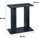 Aquarium Cabinet - CIANO - for 54 L aquarium - 60 cm - Black - Image 4