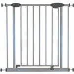 SOFIA Child Safety Gate - 73 to 81 cm - Gate - Aluminum Grey - NORDLINGER PRO