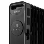 Electric radiator in oil bath 2000W OCEANIC - 3 powers - Electronic thermostat - Remote control - Mobile - Black - Image 2