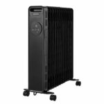 Electric radiator oil bath 2500W OCEANIC - 3 powers - Electronic thermostat - Remote control - Mobile - Black