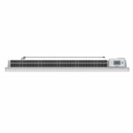 Fixed electric radiator with inertia Ceramic drying 2000W Oceanic Rubis - Galled design - White - NF - Image 5