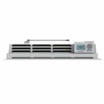 Fixed electric radiator with inertia Ceramic drying 1000W Oceanic Rubis - Glass facade - White - NF - Image 5