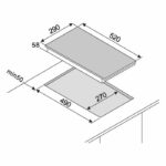 Oceanic Domino Built -in black induction - Image 5