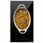 Built-in induction domino - OCEANIC - OCEATI2Z2BF - Flex 2 burners - 3600 W - Black – Bild 3