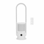 OCEANIC Air Purifier Fan with filter - Bladeless - Oscillation - 35W - H.80 cm - 8h timer - Remote control